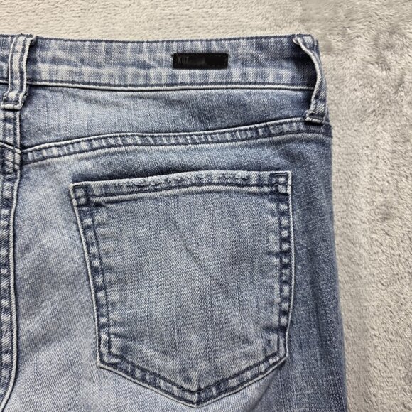 Kut From The Kloth Jeans Womens Size 4 Light Fade Catherine Boyfriend Distressed - Picture 4 of 11